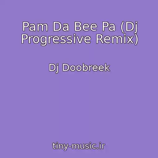 کاور آهنگ Pam Da Bee Pa (Dj Progressive Remix) از Dj Doobreek