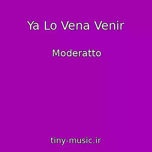 کاور آهنگ Ya Lo Vena Venir از Moderatto