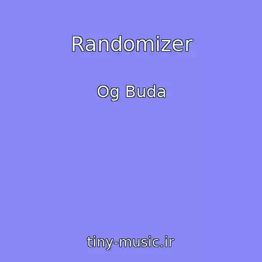 کاور آهنگ Randomizer از Og Buda