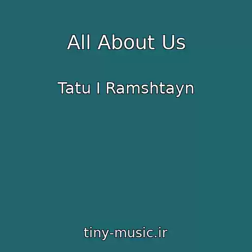 کاور آهنگ All About Us از Tatu I Ramshtayn