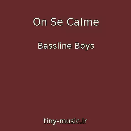 کاور آهنگ On Se Calme از Bassline Boys