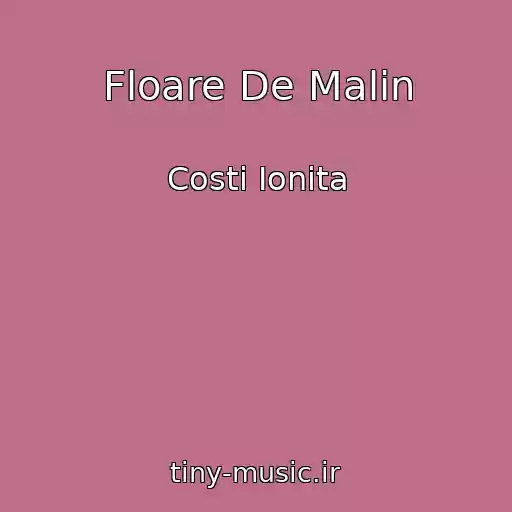 کاور آهنگ Floare De Malin از Costi Ionita