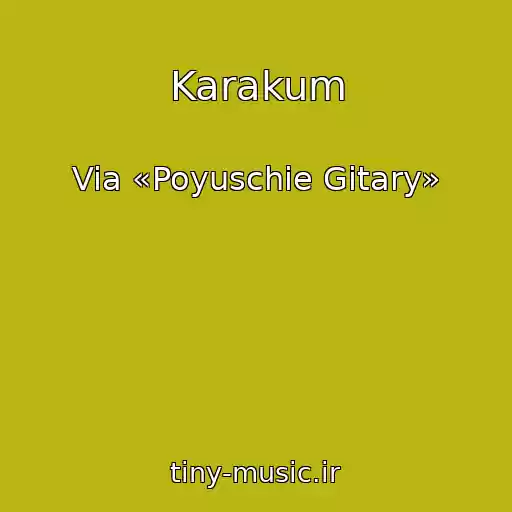 کاور آهنگ Karakum از Via «Poyuschie Gitary»