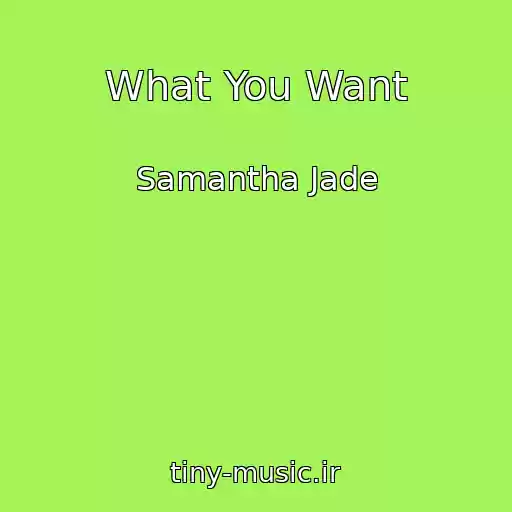 کاور آهنگ What You Want از Samantha Jade