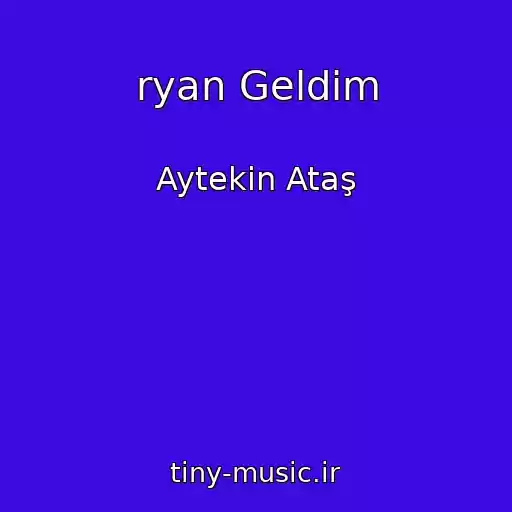 کاور آهنگ ryan Geldim از Aytekin Ataş