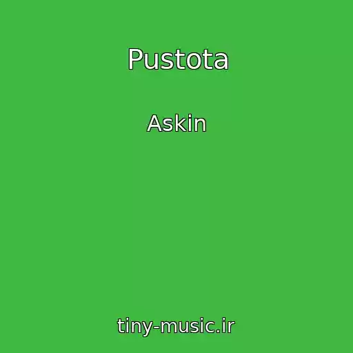 کاور آهنگ Pustota از Askin