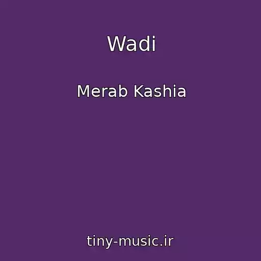 کاور آهنگ Wadi از Merab Kashia