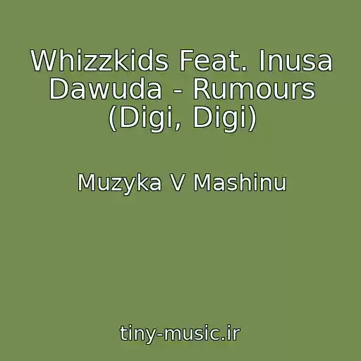 کاور آهنگ Whizzkids Feat. Inusa Dawuda - Rumours (Digi, Digi) از Muzyka V Mashinu
