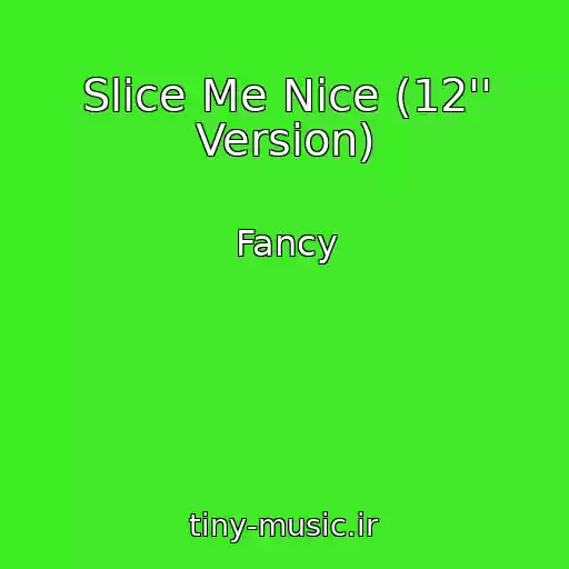 کاور آهنگ Slice Me Nice (12'' Version) از Fancy