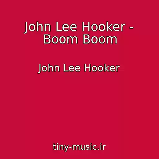 کاور آهنگ John Lee Hooker - Boom Boom از John Lee Hooker