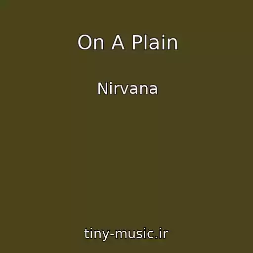 کاور آهنگ On A Plain از Nirvana