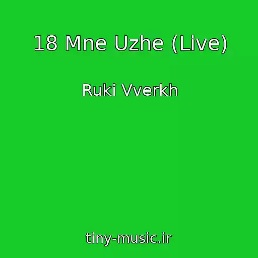 کاور آهنگ 18 Mne Uzhe (Live) از Ruki Vverkh