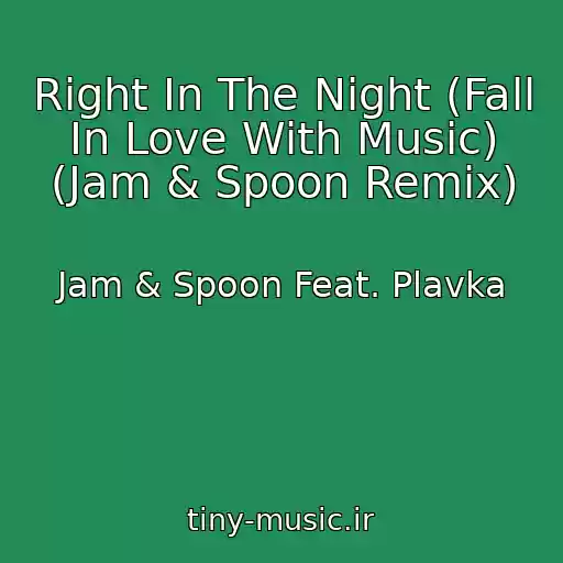 کاور آهنگ Right In The Night (Fall In Love With Music) (Jam & Spoon Remix) از Jam & Spoon Feat. Plavka