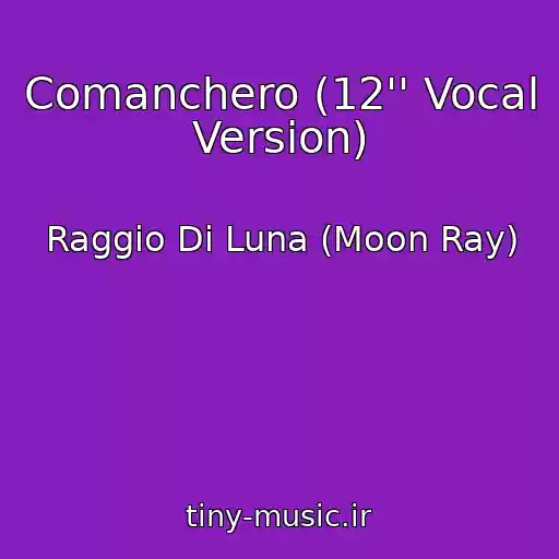 کاور آهنگ Comanchero (12'' Vocal Version) از Raggio Di Luna (Moon Ray)