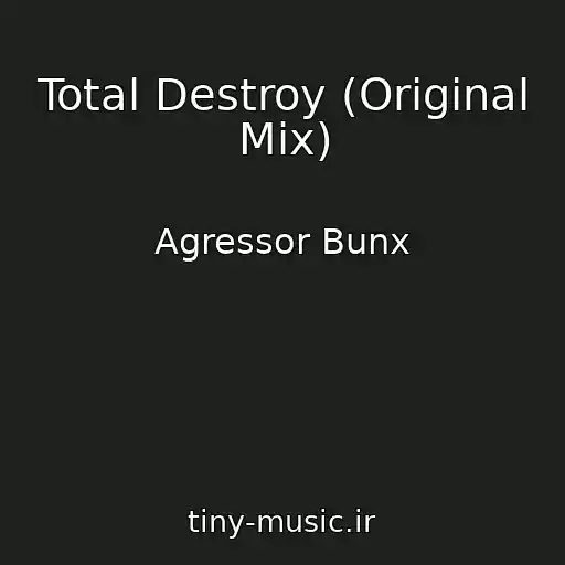 کاور آهنگ Total Destroy (Original Mix) از Agressor Bunx