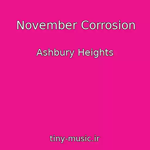 کاور آهنگ November Corrosion از Ashbury Heights