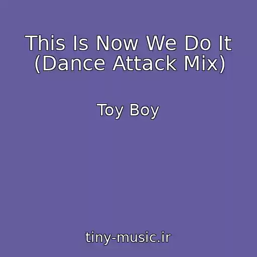 کاور آهنگ This Is Now We Do It (Dance Attack Mix) از Toy Boy