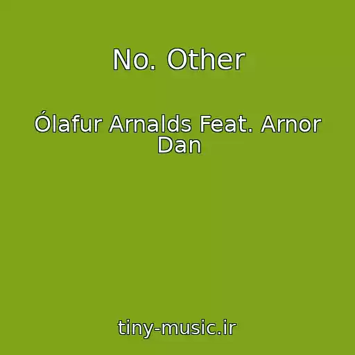 کاور آهنگ No. Other از Ólafur Arnalds Feat. Arnor Dan