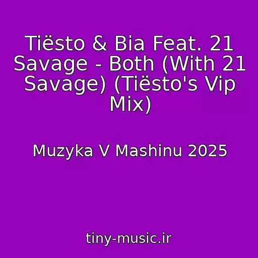 کاور آهنگ Tiësto & Bia Feat. 21 Savage - Both (With 21 Savage) (Tiësto's Vip Mix) از Muzyka V Mashinu 2025