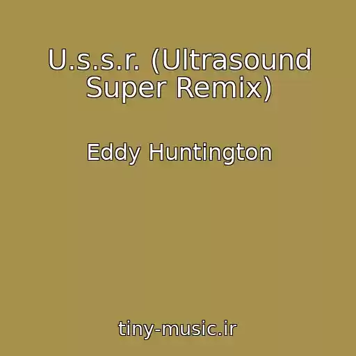 کاور آهنگ U.s.s.r. (Ultrasound Super Remix) از Eddy Huntington