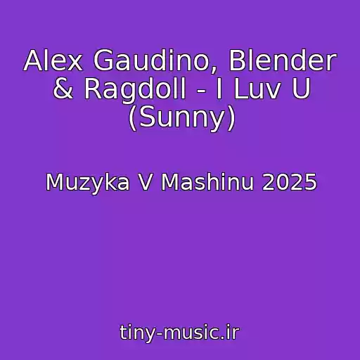 کاور آهنگ Alex Gaudino, Blender & Ragdoll - I Luv U (Sunny) از Muzyka V Mashinu 2025