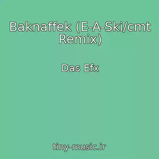 کاور آهنگ Baknaffek (E-A-Ski/cmt Remix) از Das Efx