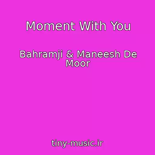 کاور آهنگ Moment With You از Bahramji & Maneesh De Moor