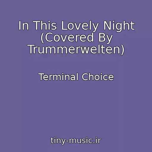 کاور آهنگ In This Lovely Night (Covered By Trummerwelten) از Terminal Choice