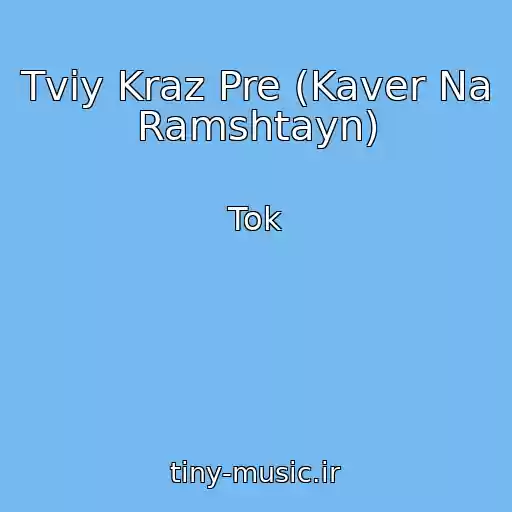کاور آهنگ Tvіy Kraz Pre (Kaver Na Ramshtayn) از Tok