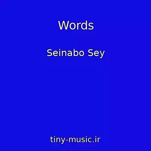 کاور آهنگ Words از Seinabo Sey