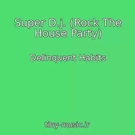 کاور آهنگ Super D.j. (Rock The House Party) از Delinquent Habits