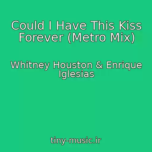 کاور آهنگ Could I Have This Kiss Forever (Metro Mix) از Whitney Houston & Enrique Iglesias