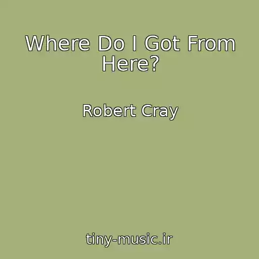کاور آهنگ Where Do I Got From Here? از Robert Cray