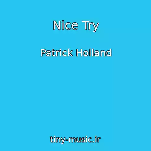 کاور آهنگ Nice Try از Patrick Holland