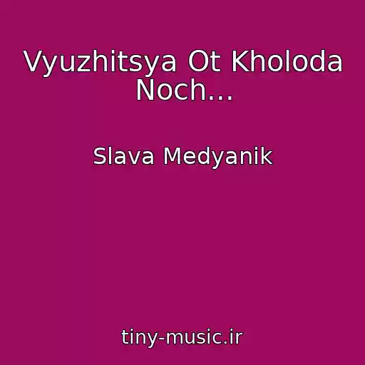 کاور آهنگ Vyuzhitsya Ot Kholoda Noch... از Slava Medyanik