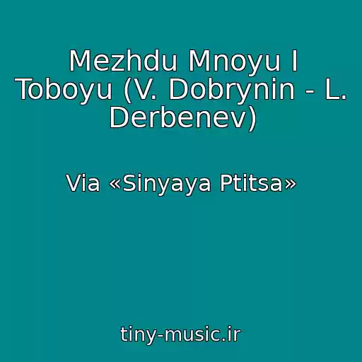 کاور آهنگ Mezhdu Mnoyu I Toboyu (V. Dobrynin - L. Derbenev) از Via «Sinyaya Ptitsa»