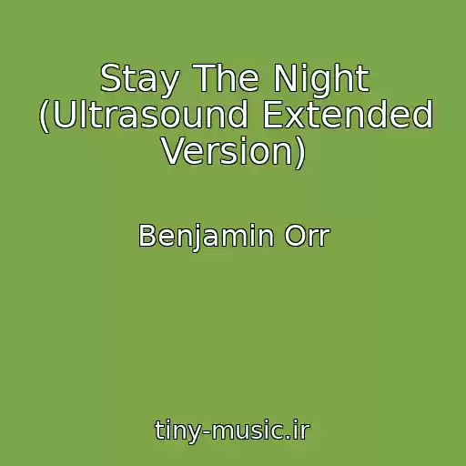 کاور آهنگ Stay The Night (Ultrasound Extended Version) از Benjamin Orr
