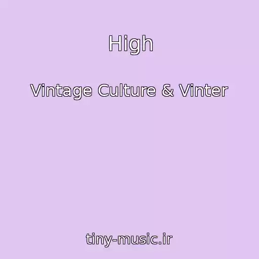 کاور آهنگ High از Vintage Culture & Vinter