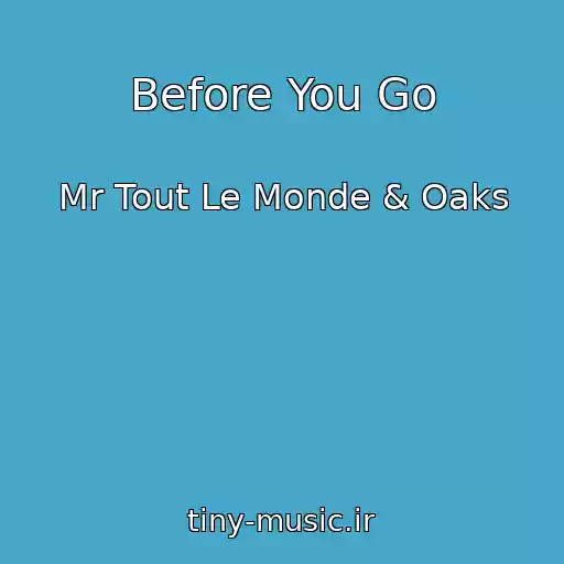 کاور آهنگ Before You Go از Mr Tout Le Monde & Oaks