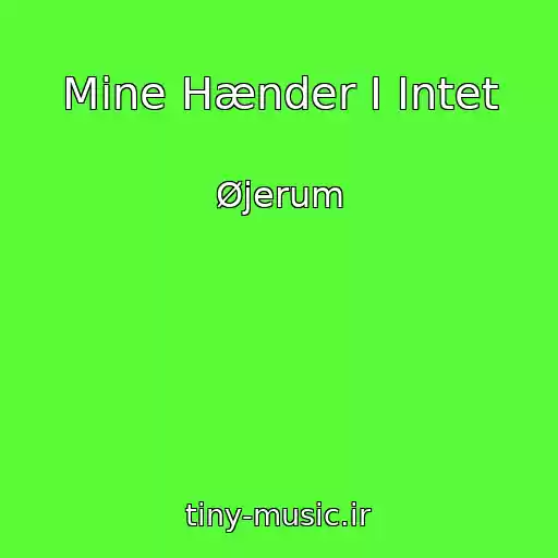 کاور آهنگ Mine Hænder I Intet از Øjerum