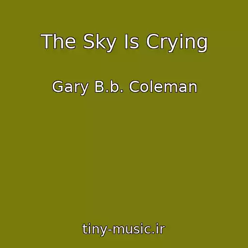 کاور آهنگ The Sky Is Crying از Gary B.b. Coleman