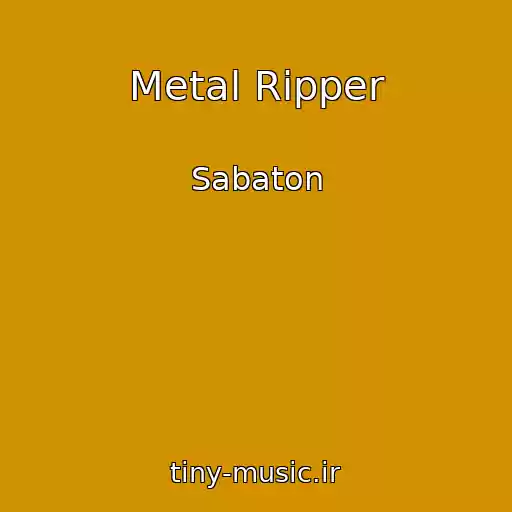 کاور آهنگ Metal Ripper از Sabaton