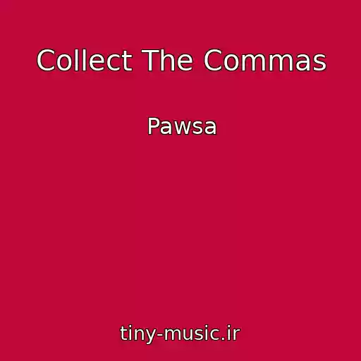 کاور آهنگ Collect The Commas از Pawsa