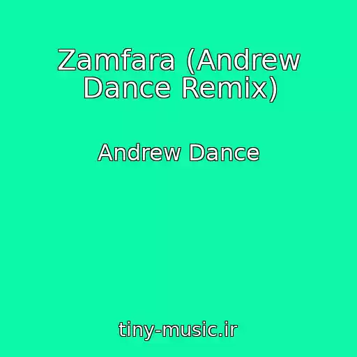 کاور آهنگ Zamfara (Andrew Dance Remix) از Andrew Dance