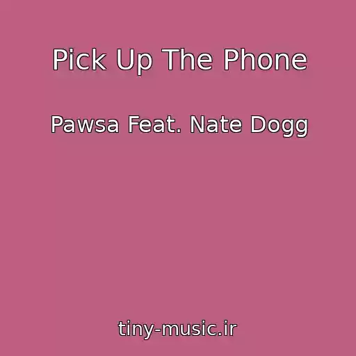کاور آهنگ Pick Up The Phone از Pawsa Feat. Nate Dogg