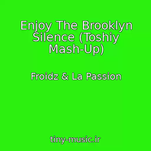 کاور آهنگ Enjoy The Brooklyn Silence (Toshiy Mash-Up) از Froidz & La Passion