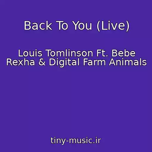 کاور آهنگ Back To You (Live) از Louis Tomlinson Ft. Bebe Rexha & Digital Farm Animals