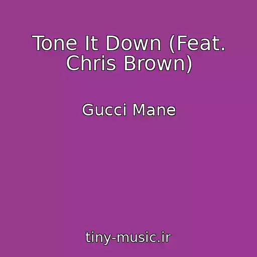 کاور آهنگ Tone It Down (Feat. Chris Brown) از Gucci Mane