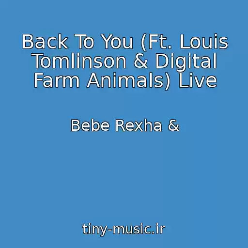 کاور آهنگ Back To You (Ft. Louis Tomlinson & Digital Farm Animals) Live از Bebe Rexha &