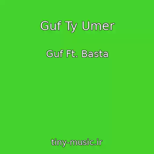 کاور آهنگ Guf Ty Umer از Guf Ft. Basta